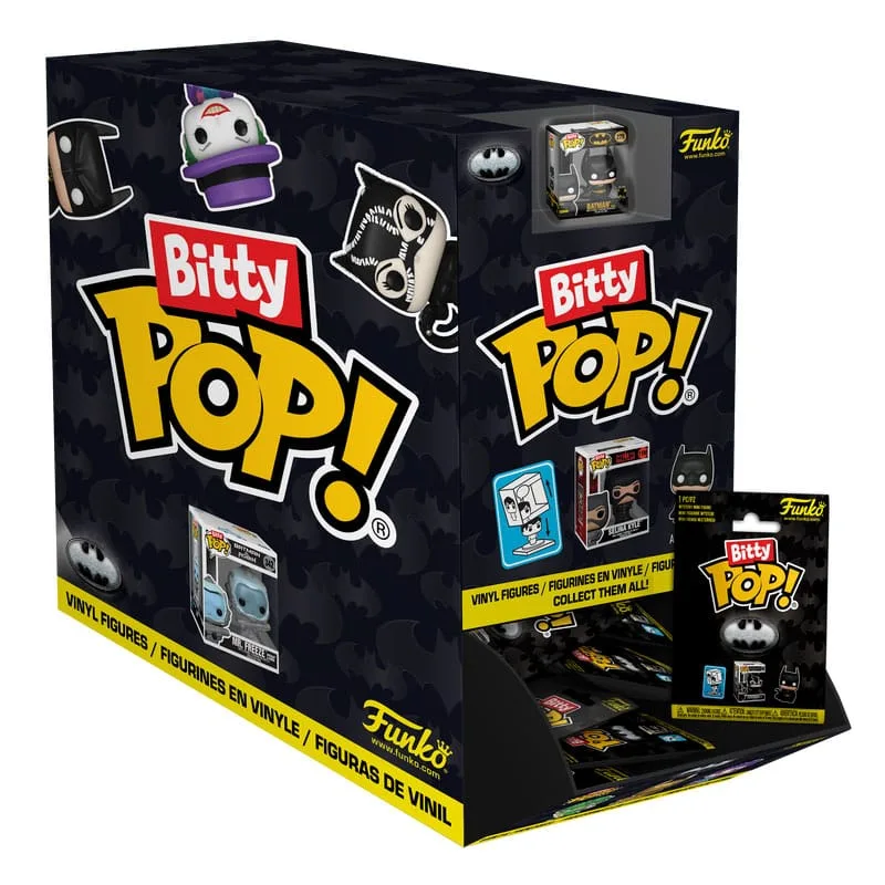 Batman Vinyl Figure Display – 85th Anniversary Bitty POP 2.5 cm