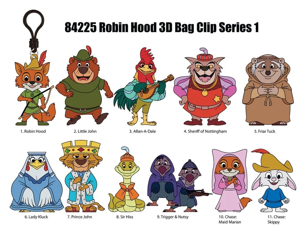 Robin Hood Bag Clips – Series 79 Blind Bag Display 24 Packs 2