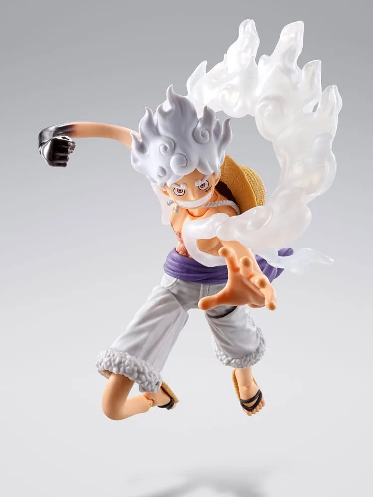 One Piece Action Figure – Luffy Gear 5 Future Island Egghead 15 cm