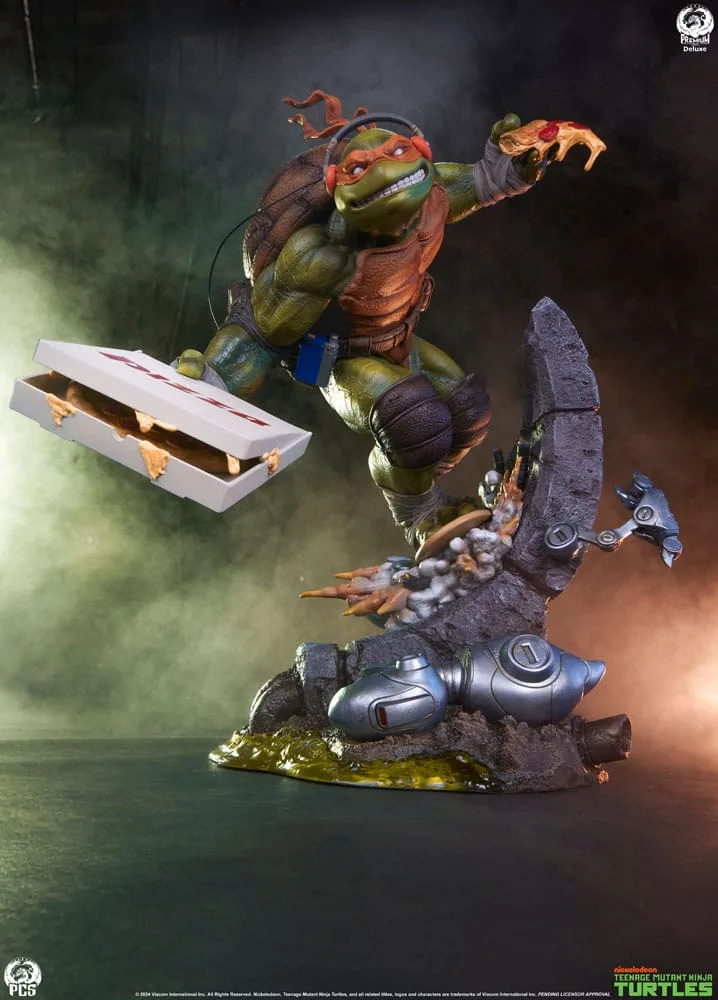 TMNT Statue – Michelangelo Deluxe Edition 67 cm 2