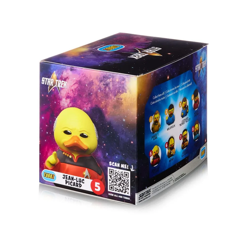 Star Trek Tubbz Figure – Jean-Luc Picard Boxed Edition 10 cm 2