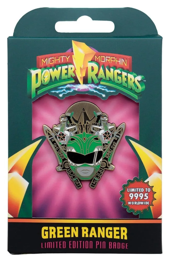 Power Rangers Pin Badge – Green Ranger Limited Edition 5 x 4 cm 3