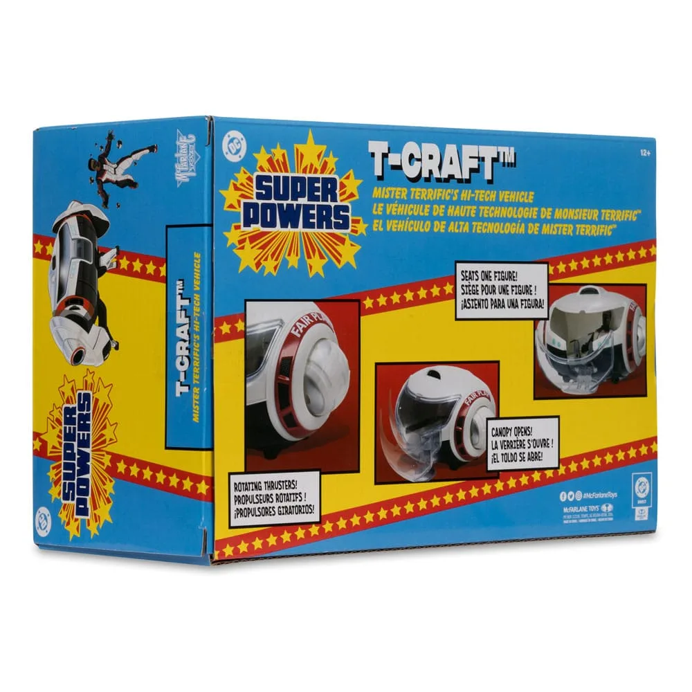 Superman (2025) Figure and Vehicle – Mr. Terrific & T-Craft 9