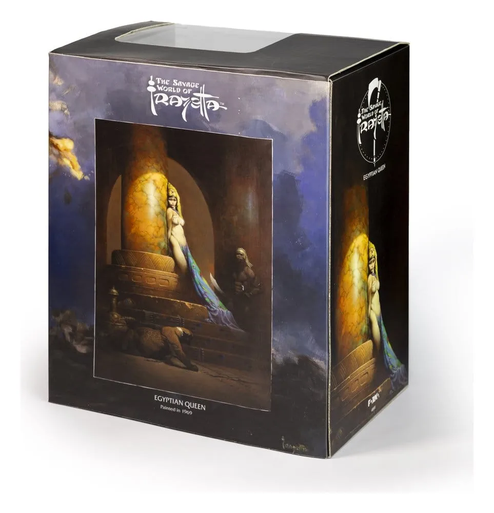 Frazetta Figure Set – Egyptian Queen and Guard Museum Edition 14 cm 24
