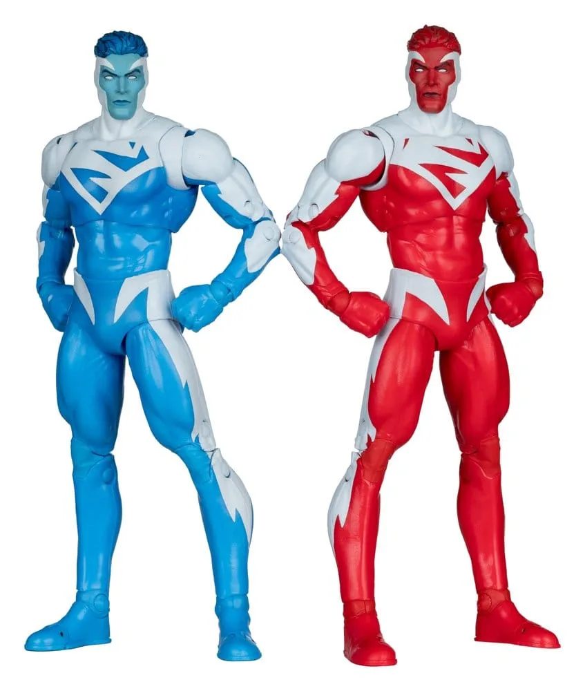 DC Multiverse Action Figures – Superman Blue vs. Red 2-Pack 18 cm