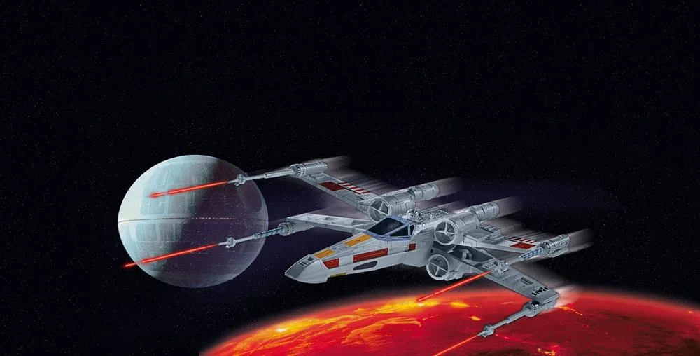 Star Wars Modellbausatz – X-wing Fighter 1:57 21,8 cm 7