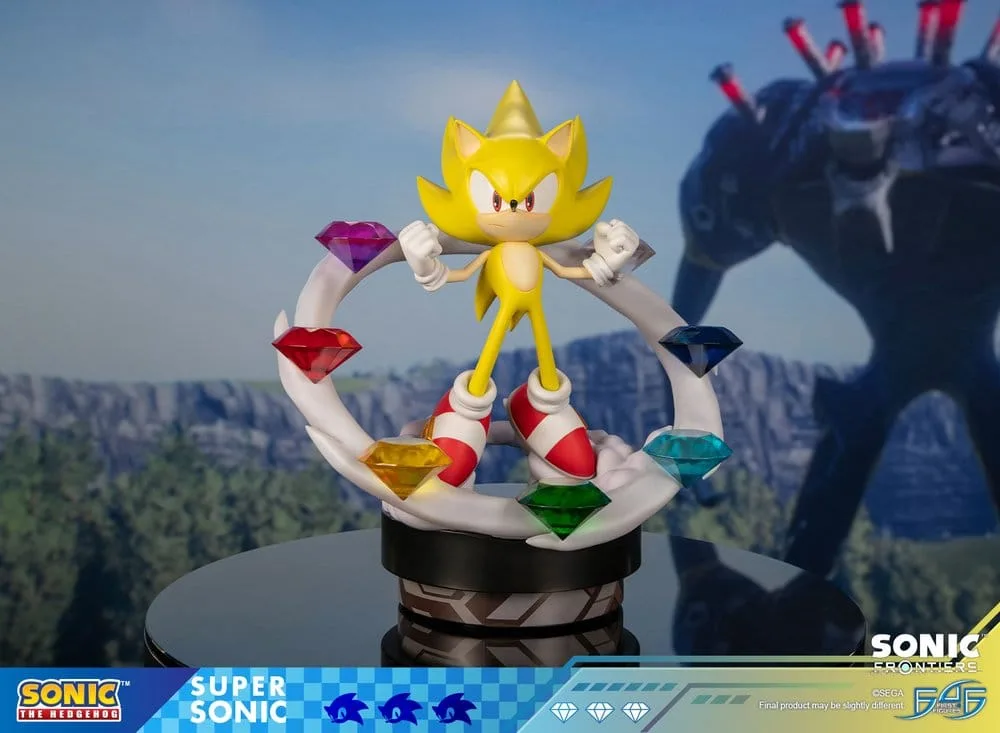 Sonic Frontiers Resin-Statue – Super Sonic 45 cm 12