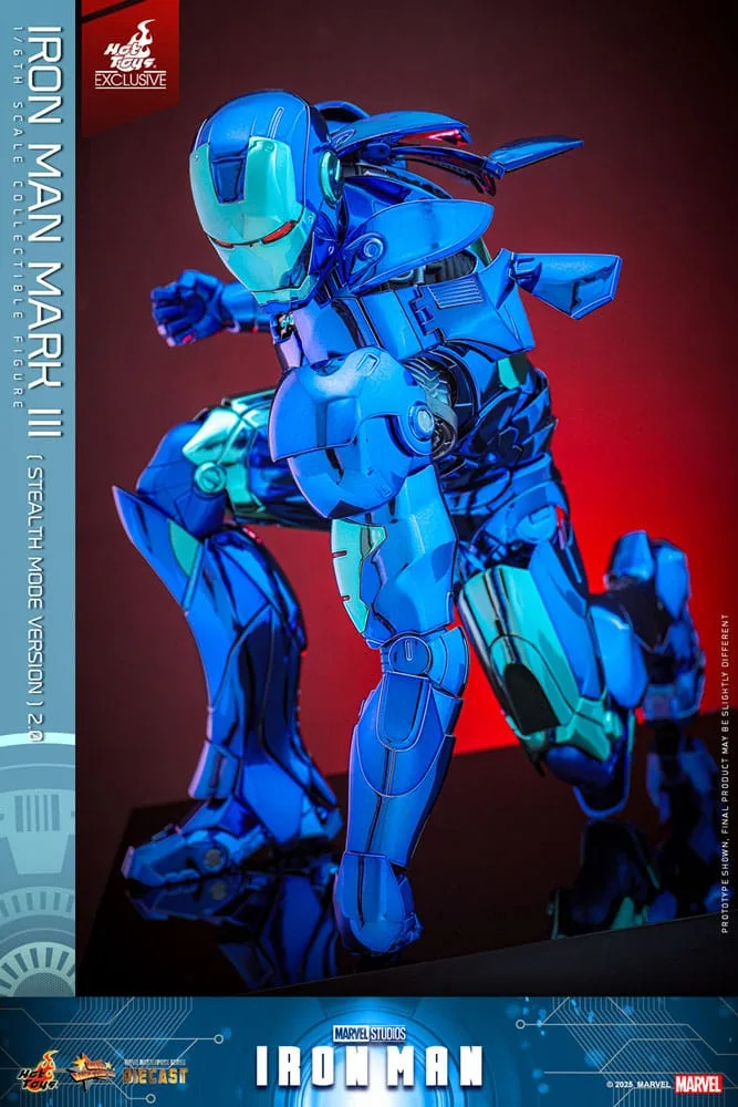 Iron Man Action Figure – Mark III Stealth Mode 2.0 33 cm 11