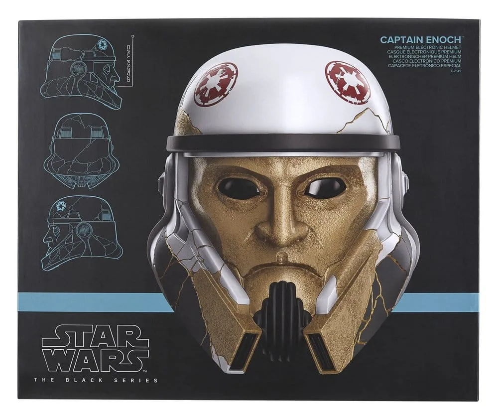 Star Wars Ahsoka Electronic Helmet – Black Series Captain Enoch 5