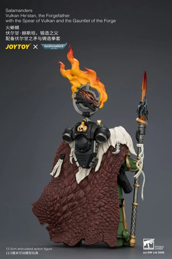 Warhammer Action Figure – Salamanders Vulkan He’stan 12.5 cm 5