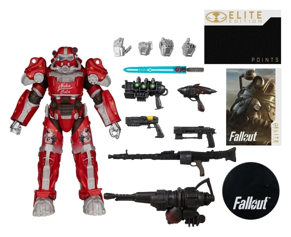 Fallout 76 Action Figure – Nuka Cola T-60 Gold Label 19 cm 3