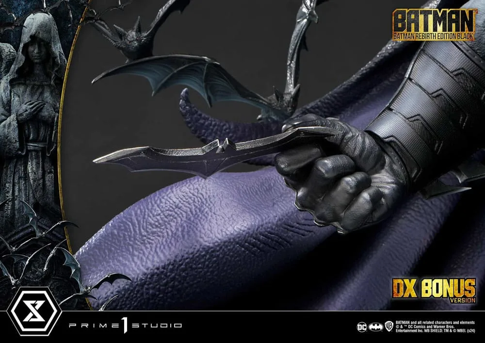 Batman Statue – Rebirth Black Deluxe Bonus Edition 71 cm 27