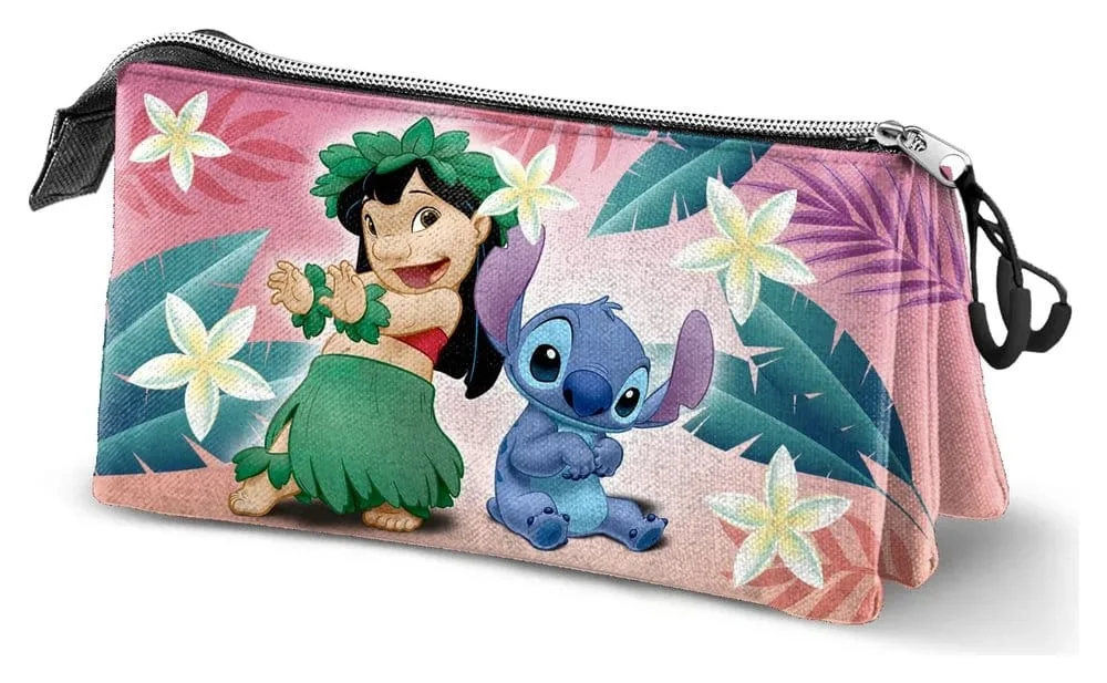 Lilo and Stitch Triple Pencil Case – Dance 23 cm
