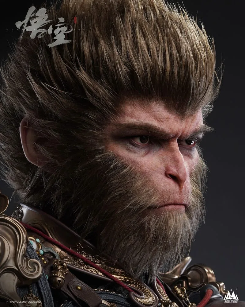 Black Myth Wukong Bust – The Destined 1:1 Scale 100 cm 14
