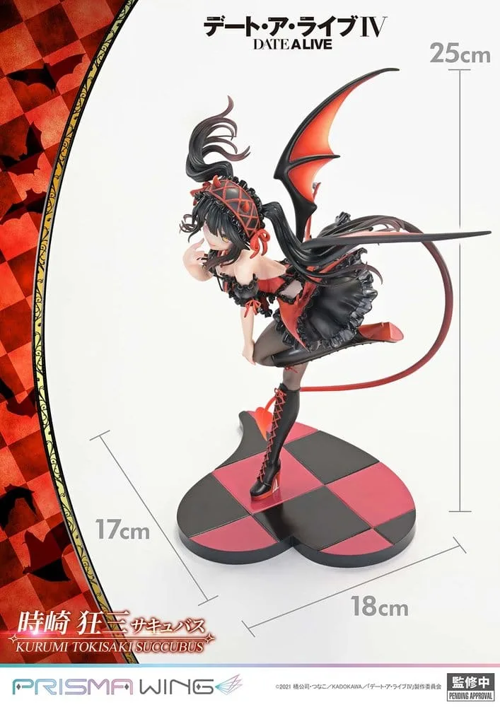 Date A Live PVC Statue – Kurumi Tokisaki Succubus 1/7 25 cm 7