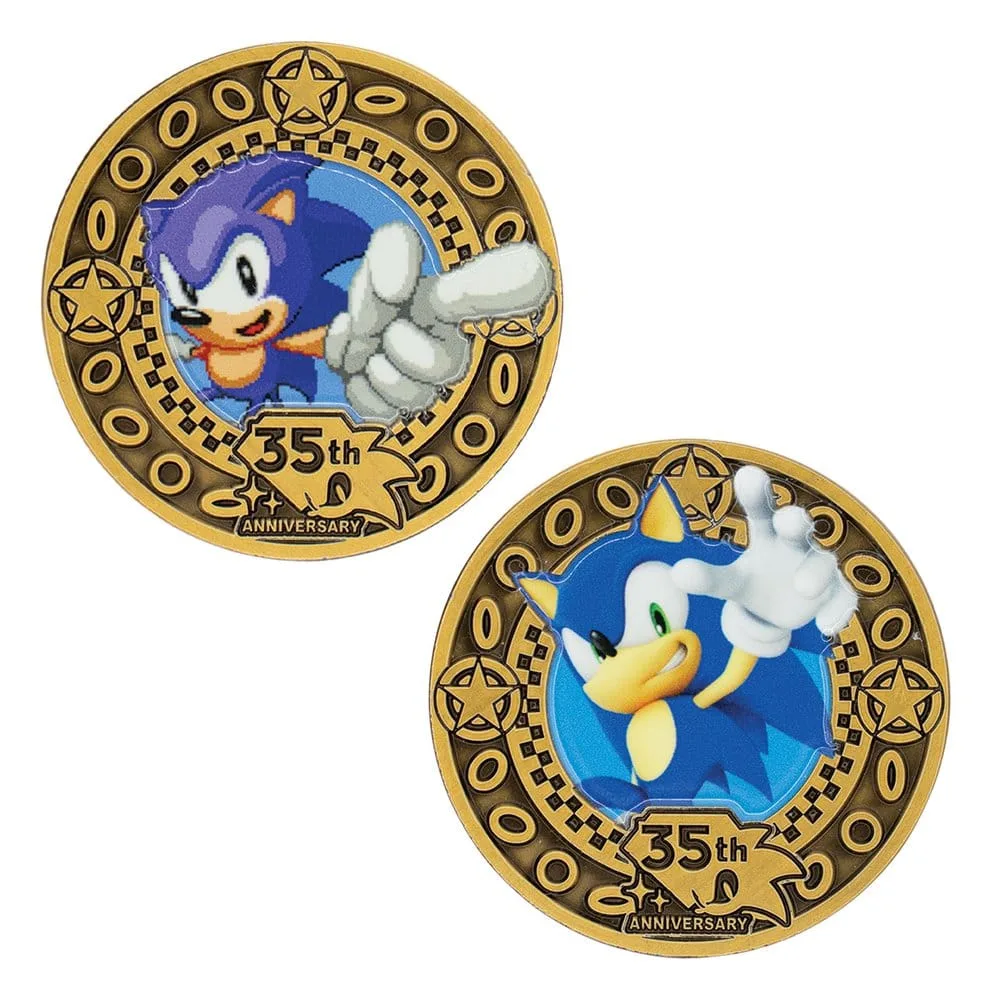 Sonic the Hedgehog Collectible Coin – 35th Anniversary 2