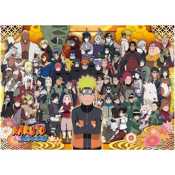 Naruto Shippuden Puzzle – Version C 2000 Pieces 53 x 38 cm