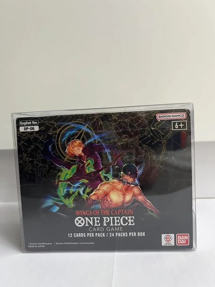 One Piece Booster Box Protectors – Evoretro 5-Pack 12 x 6 x 15 cm 2