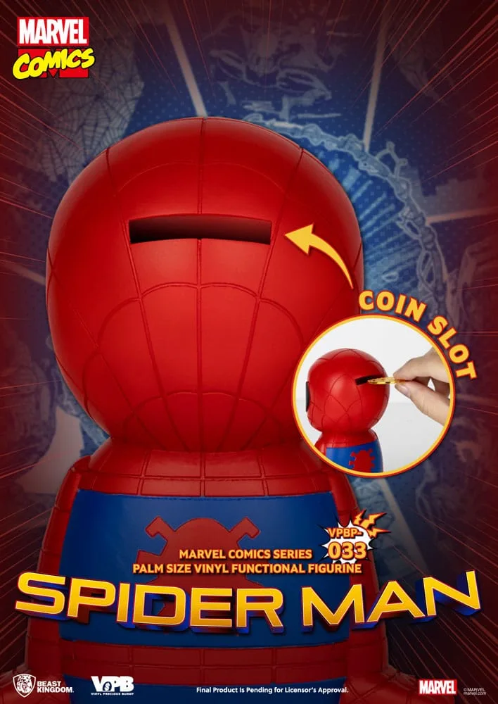 Classic Marvel Comics Vinyl Bank – Spider-Man 12 cm 7