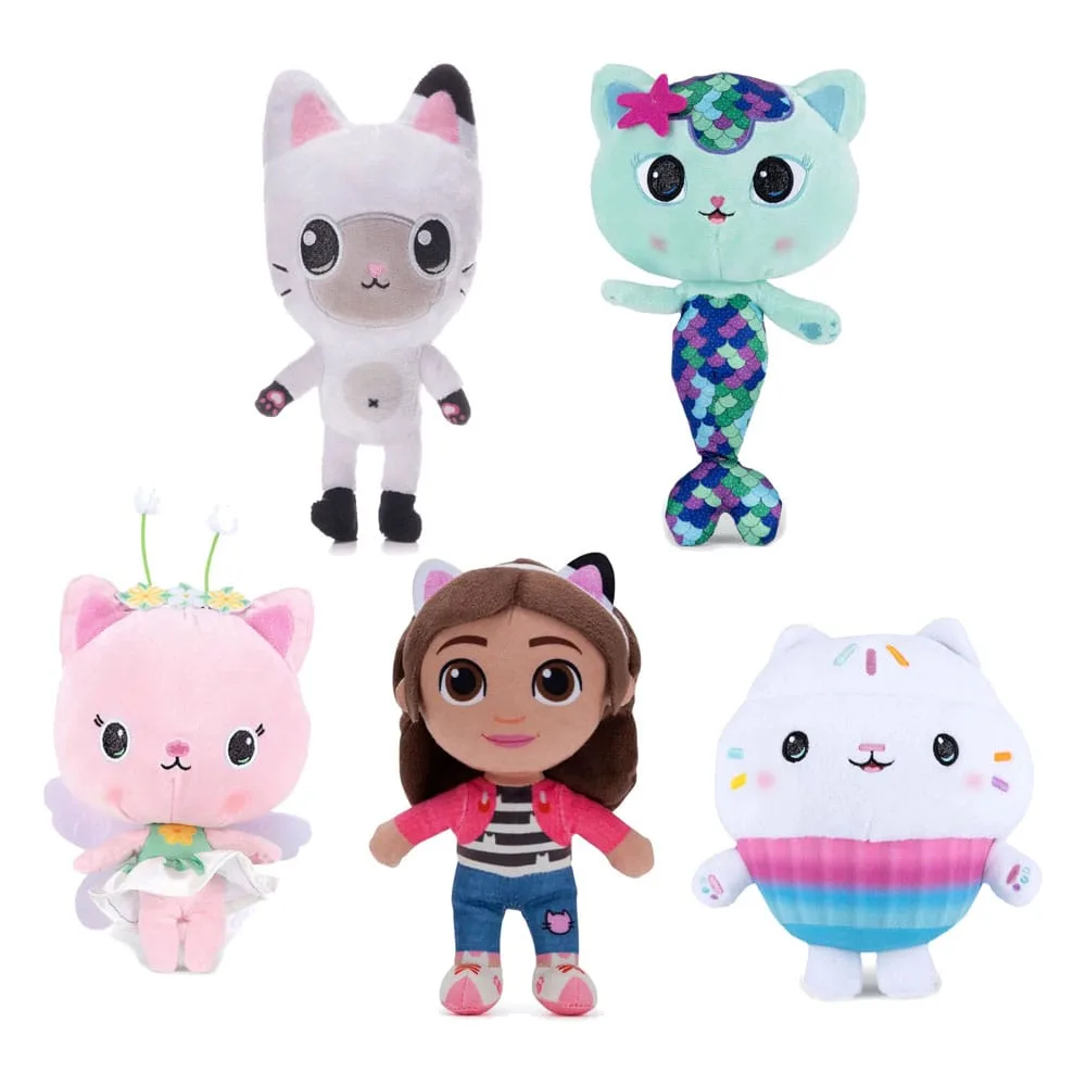 Gabby's Dollhouse Plush Figures – Character Assortment 18 cm 24-Pack