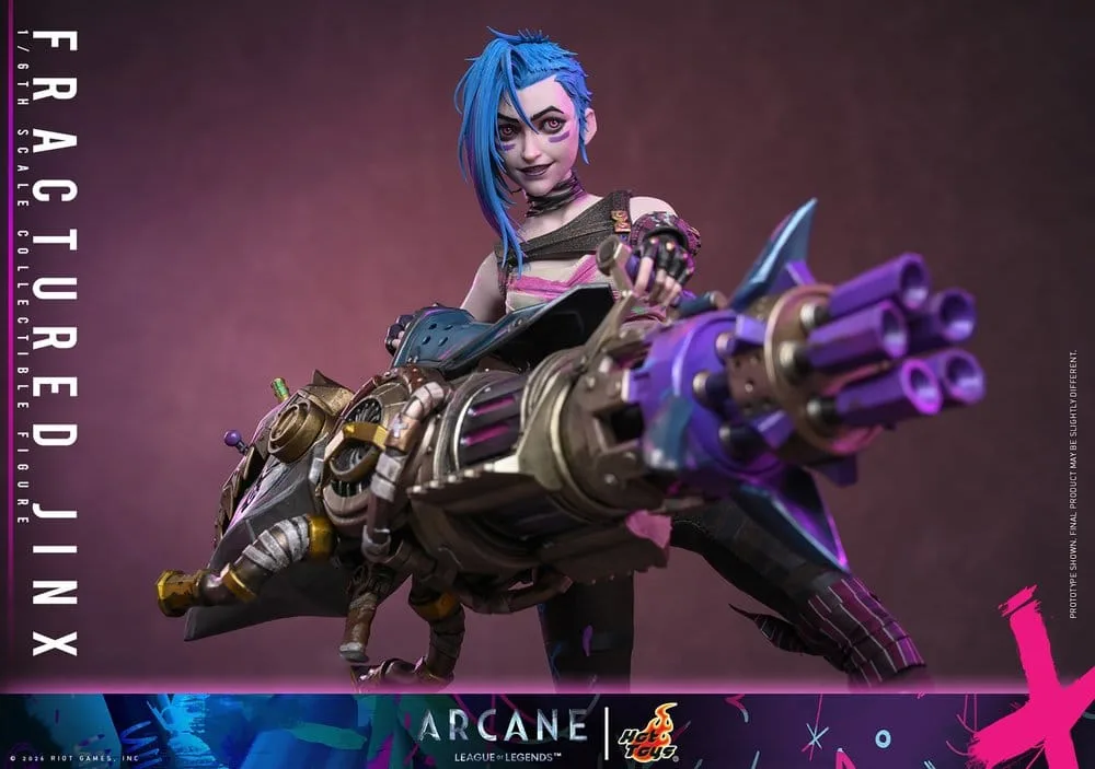 Arcane Action Figure – Fractured Jinx 1/6 28 cm 9