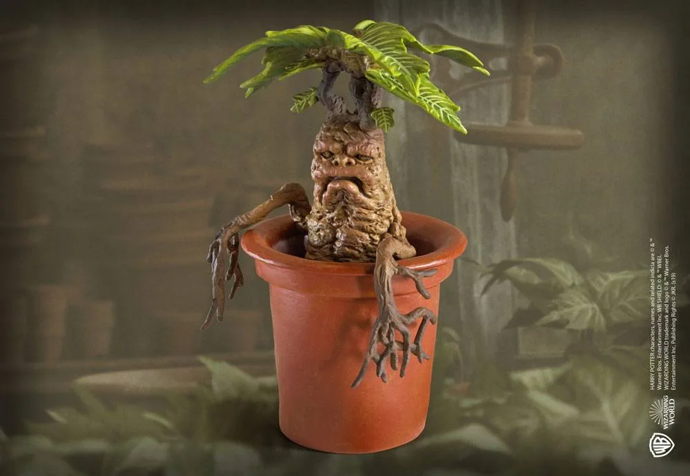 Harry Potter Statue – Magical Creatures Mandrake 13 cm 4