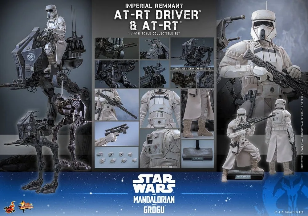 Star Wars Action Figure Set – Imperial AT-RT Driver and Walker 60 cm 20