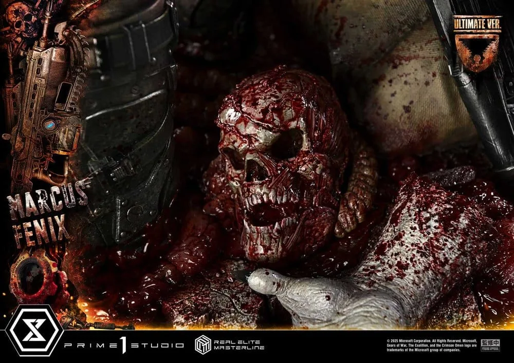 Gears of War Reloaded Statue – Marcus Fenix Ultimate 97 cm 24