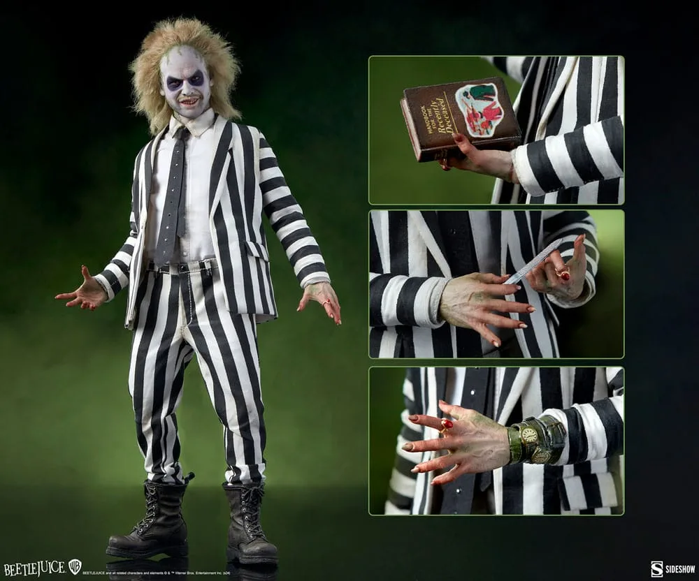 Beetlejuice Action Figure – Sideshow 1:6 Scale 32 cm 6