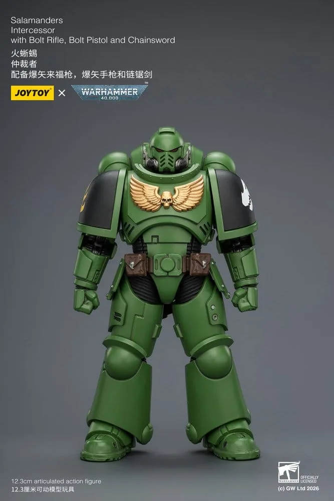 Warhammer 40,000 Action Figure – Salamanders Intercessor 12.3 cm 8
