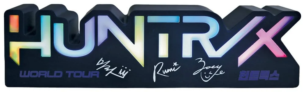 KPop Demon Hunters Lamp – Huntr/x Logo 6