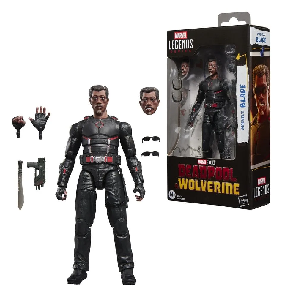 Deadpool & Wolverine actiefiguur – Marvel Legends Blade 15 cm 3