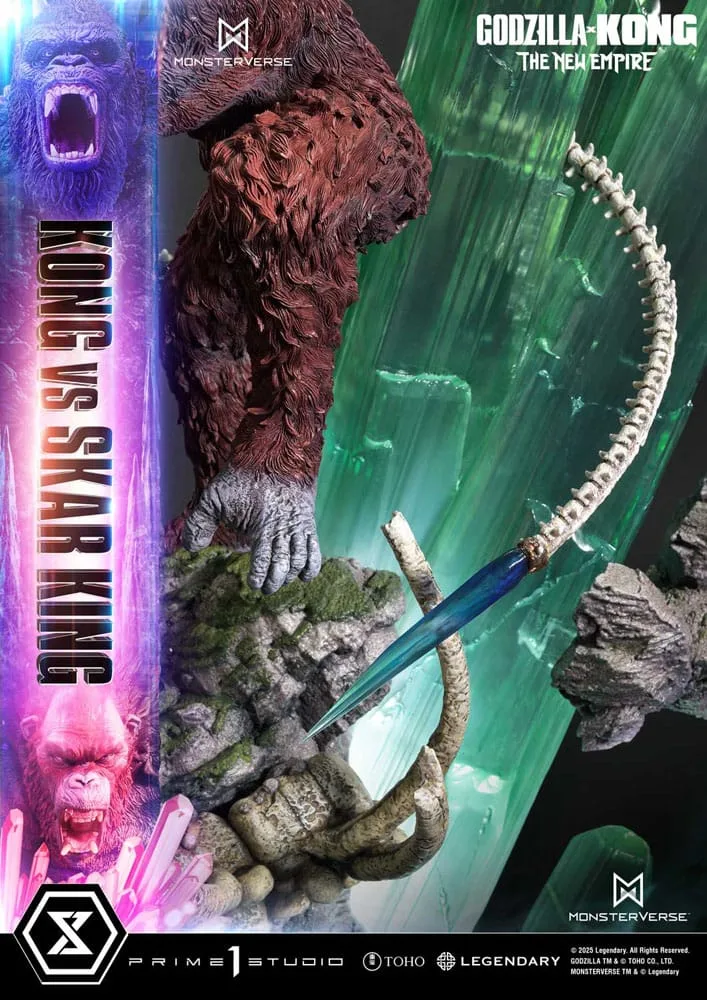 Godzilla x Kong Diorama Statue – Kong vs Skar King 104 cm 25