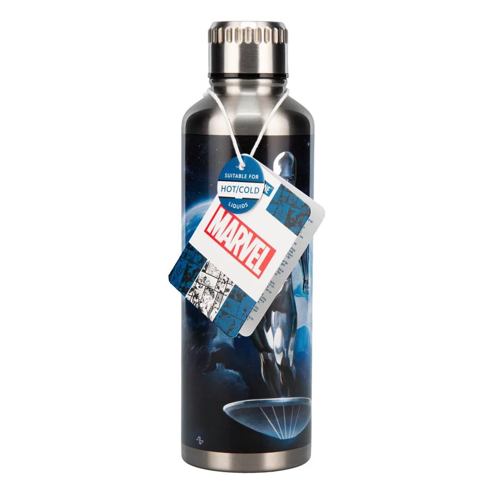 Fantastic Four Metal Water Bottle – Silver Surfer 450 ml 2