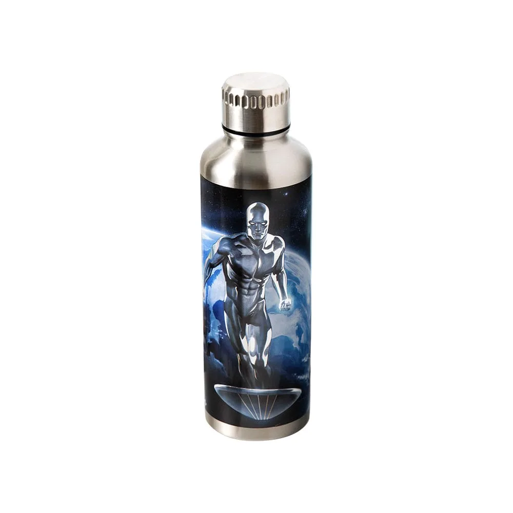 Fantastic Four Metal Water Bottle – Silver Surfer 450 ml 3