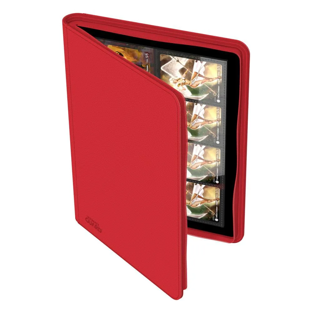 Ultimate Guard Card Binder – Red Zipfolio 320 Xenoskin 6