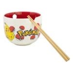 Pokémon Ramen Bowl – Face Design with Chopsticks 500 ml 3
