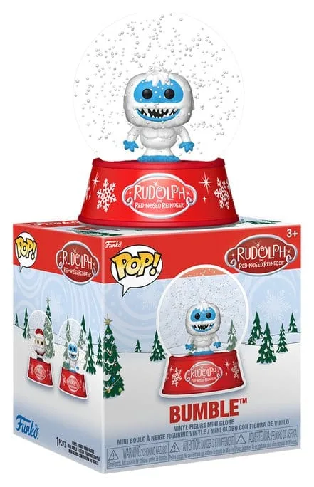 Rudolph the Red-Nosed Reindeer Snow Globes – 12 Blind Boxes 5 cm 2