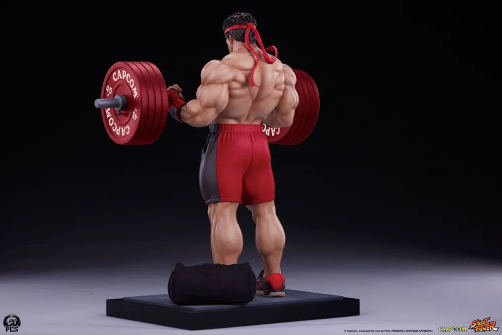 Street Fighter Statue – Ryu Powerlifting 1/4 Scale 53 cm 7