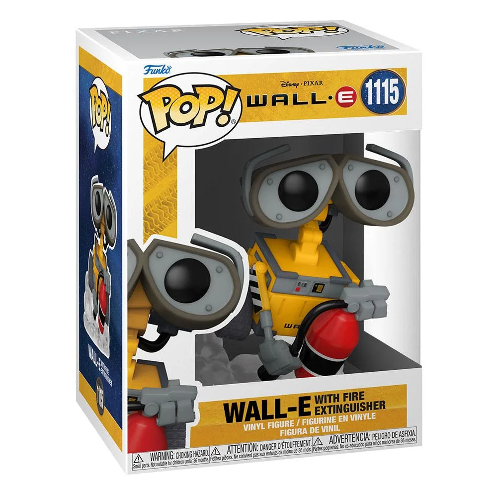 WALL-E POP Movies Figure – Fire Extinguisher 9 cm 2