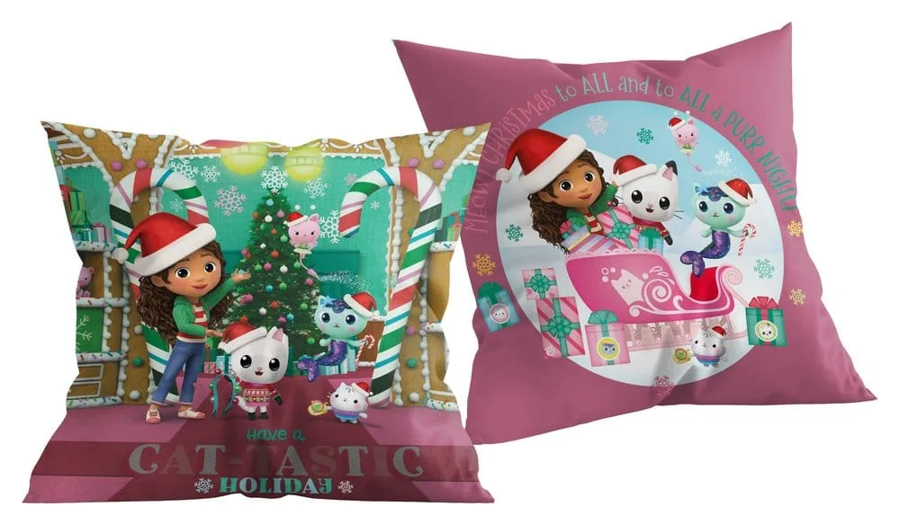 Gabby's Dollhouse Cushion – Christmas 40 x 40 cm