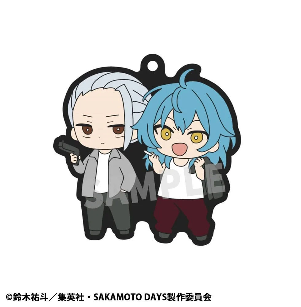 Sakamoto Days Rubber Charms – Buddycolle Vol. 2 Set of 6 7 cm 3