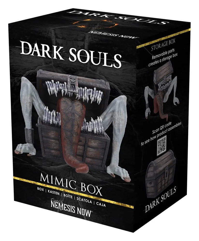 Dark Souls opbergdoos – Handbeschilderde Mimic 11,2 cm 7