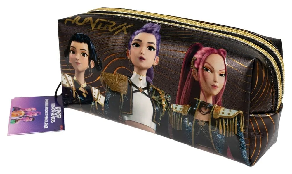 KPop Demon Hunters Pencil Case – Golden 2