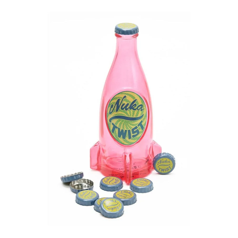 Fallout Replica Bottle Set – Nuka Twist with 10 Caps