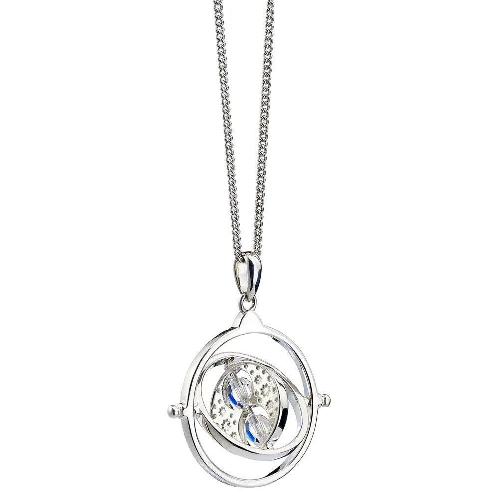 Harry Potter Necklace – Sterling Silver Time Turner 46 cm