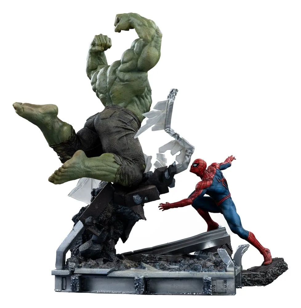 Marvel Comics Statue – Spider-Man vs Hulk 1:10 38 cm 5