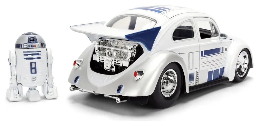 Star Wars Diecast Model – R2-D2 1959 VW Drag Beetle 1:24 6