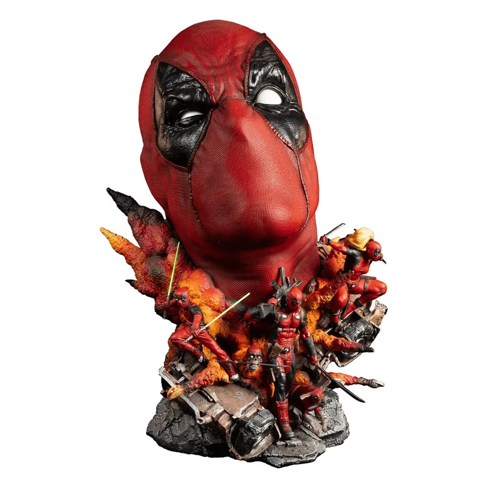 Marvel Fine Art Bust – Deadpool Corps Diorama 42 cm