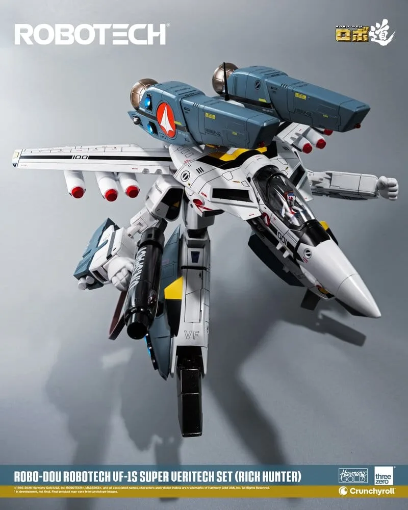 Robotech Action Figure – VF-1S Super Veritech Rick Hunter 20 cm 5